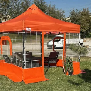 3x3 Katlanır Kış Bahçesi – Turuncu – Erbil Branda