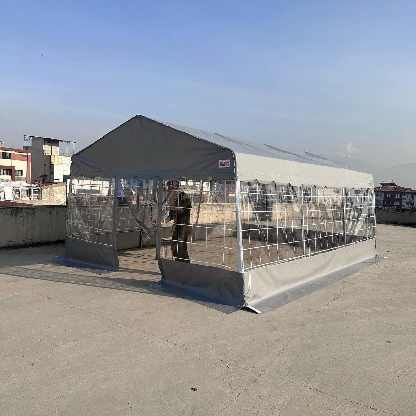 4×6 Kış Bahçesi – Gri