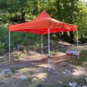 300x300 Gazebo Çardak – Kırmızı