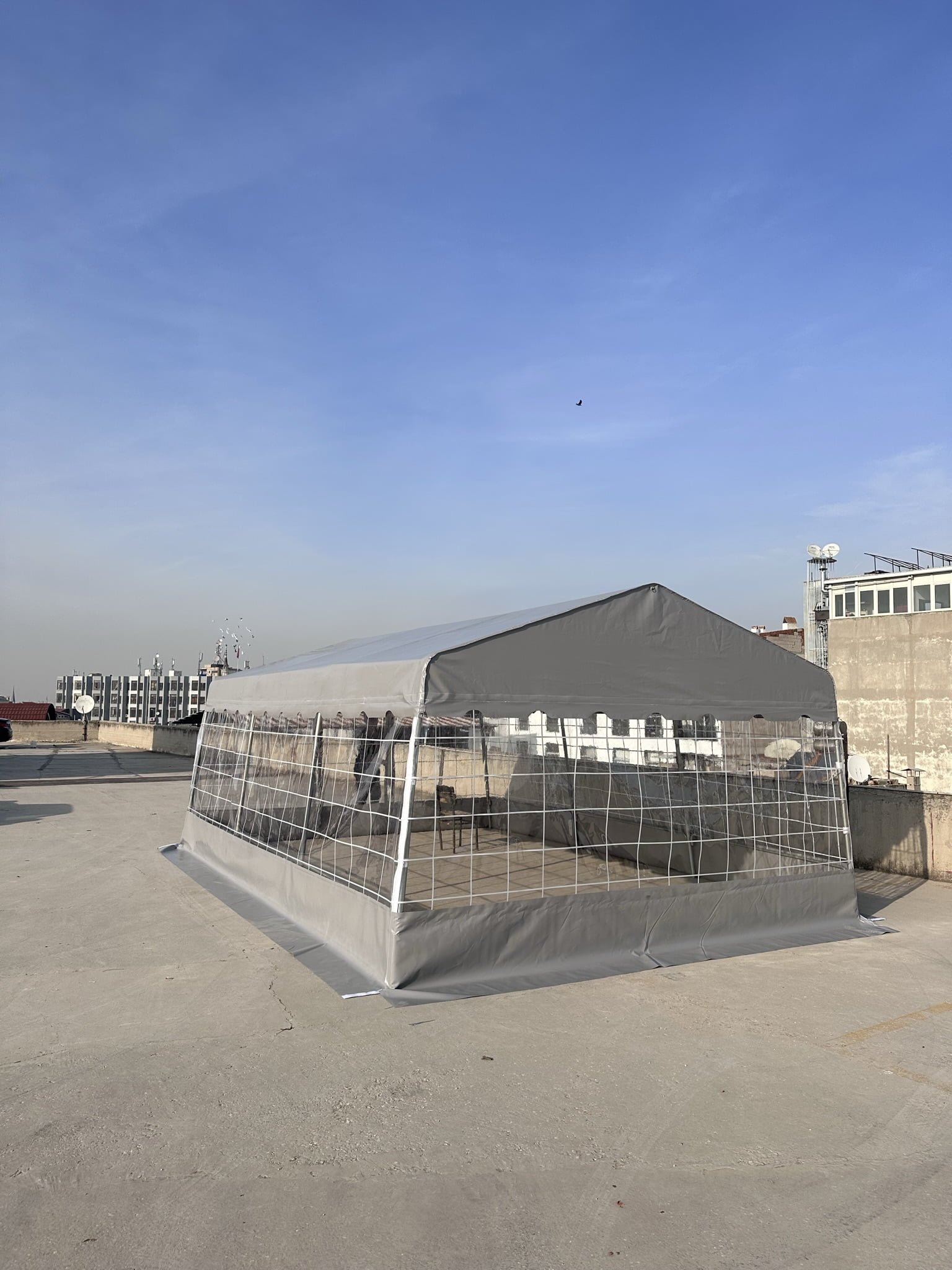 4×6 Kış Bahçesi – Gri