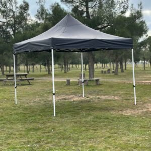300x300 Gazebo Çardak – Antrasit Gri – Erbil Branda