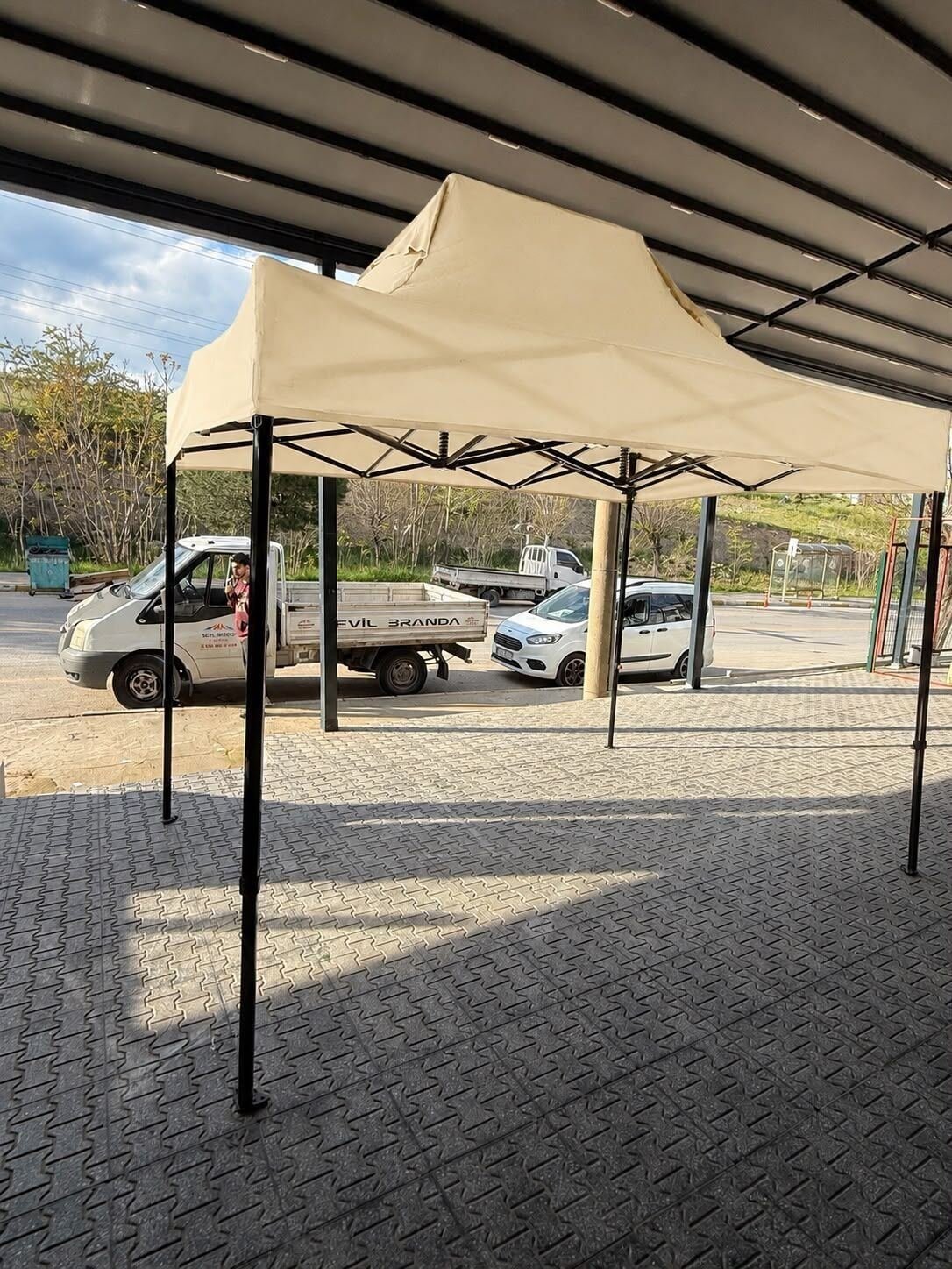 3x2 Gazebo Tente 40mm İskeletli – Katlanır Kamp Çardağı