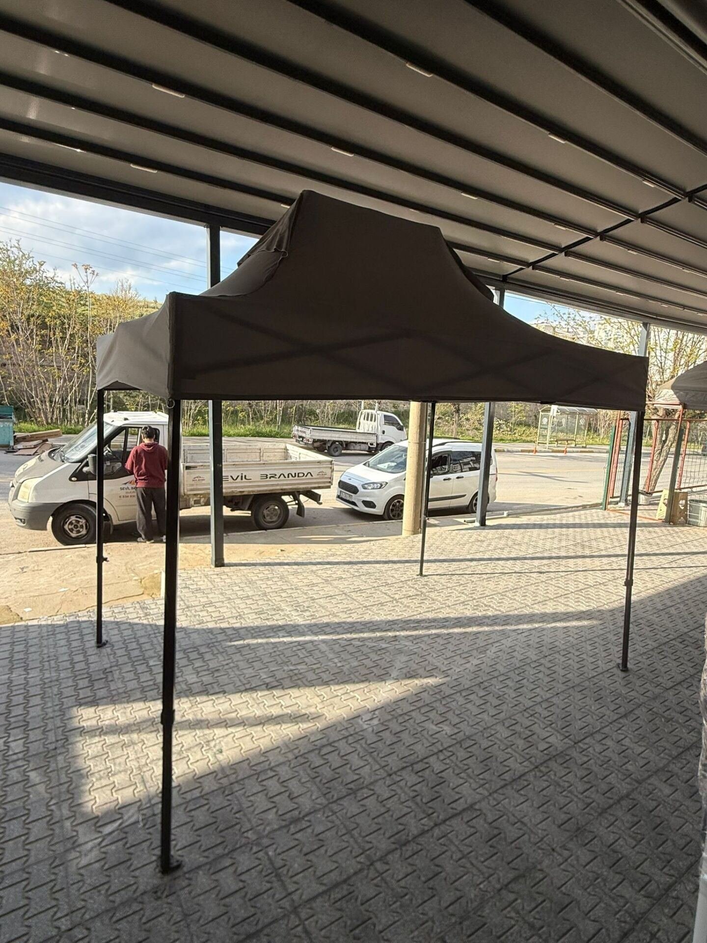 3x2 Gazebo Tente 40mm İskeletli – Katlanır Kamp Çardağı