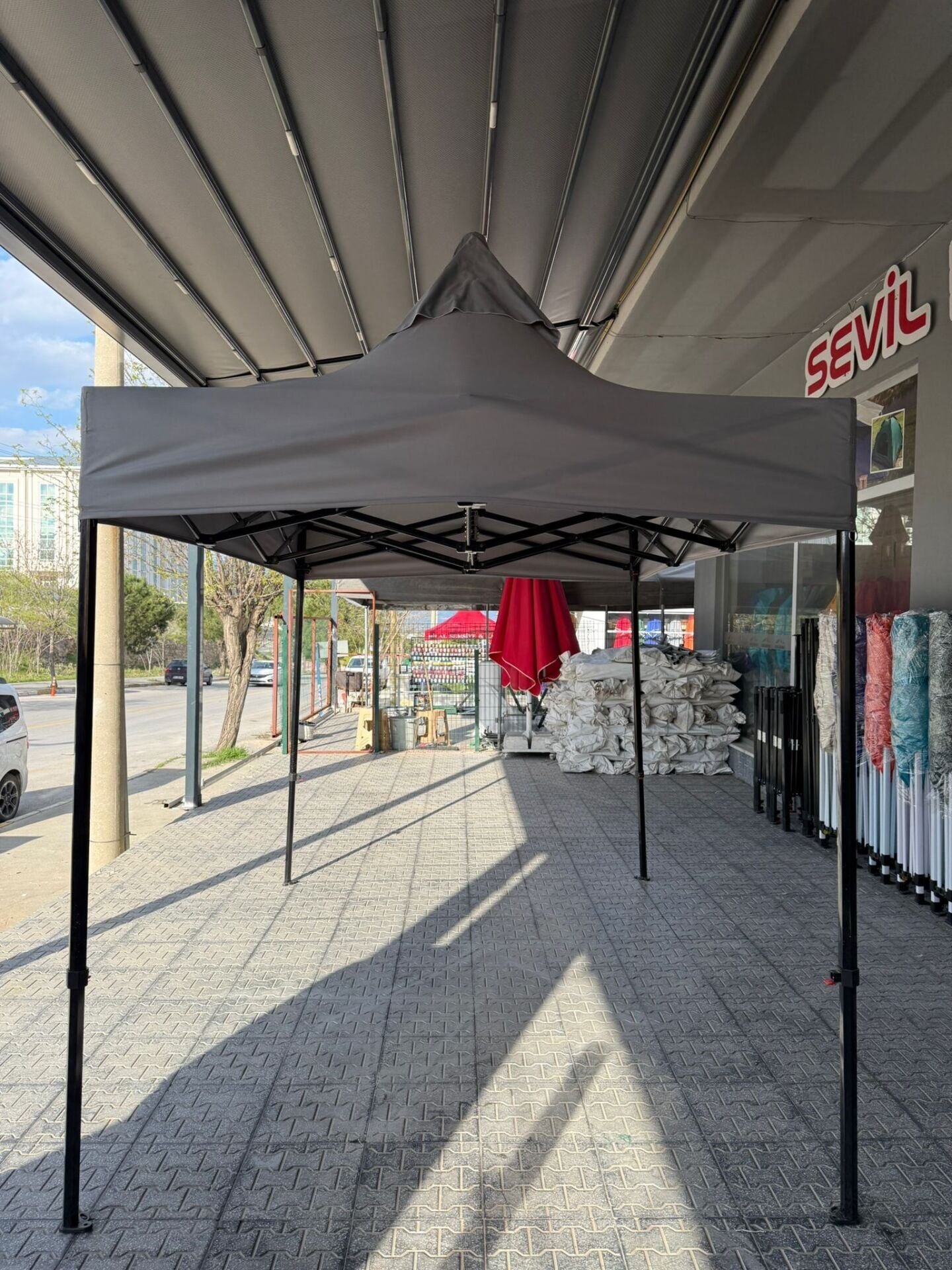 3x2 Gazebo Tente 40mm İskeletli – Katlanır Kamp Çardağı