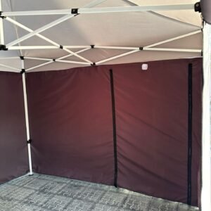 3x3 Gazebo Tente 3 Duvar Kapalı – Yarı Kapalı Model – Erbil Branda