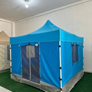 3x3 Gazebo Kamp Çadırı – Mavi – Erbil Branda