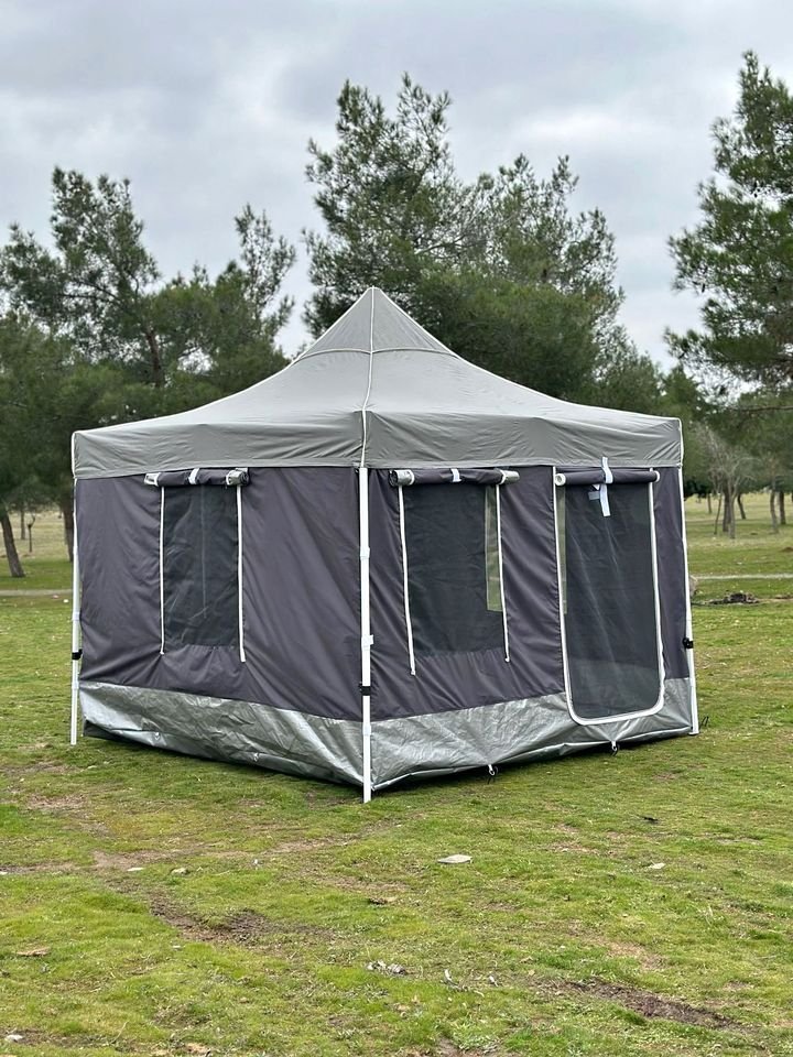 3x3 Sineklikli Gazebo Kamp Çadırı